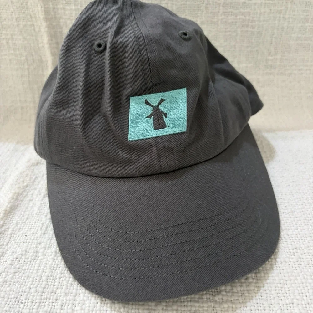 Dutch Bros‎ Hat One Size Gray Logo Embroidered Adjustable Cheers to the Wiseman